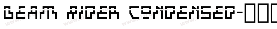 Beam Rider Condensed字体转换